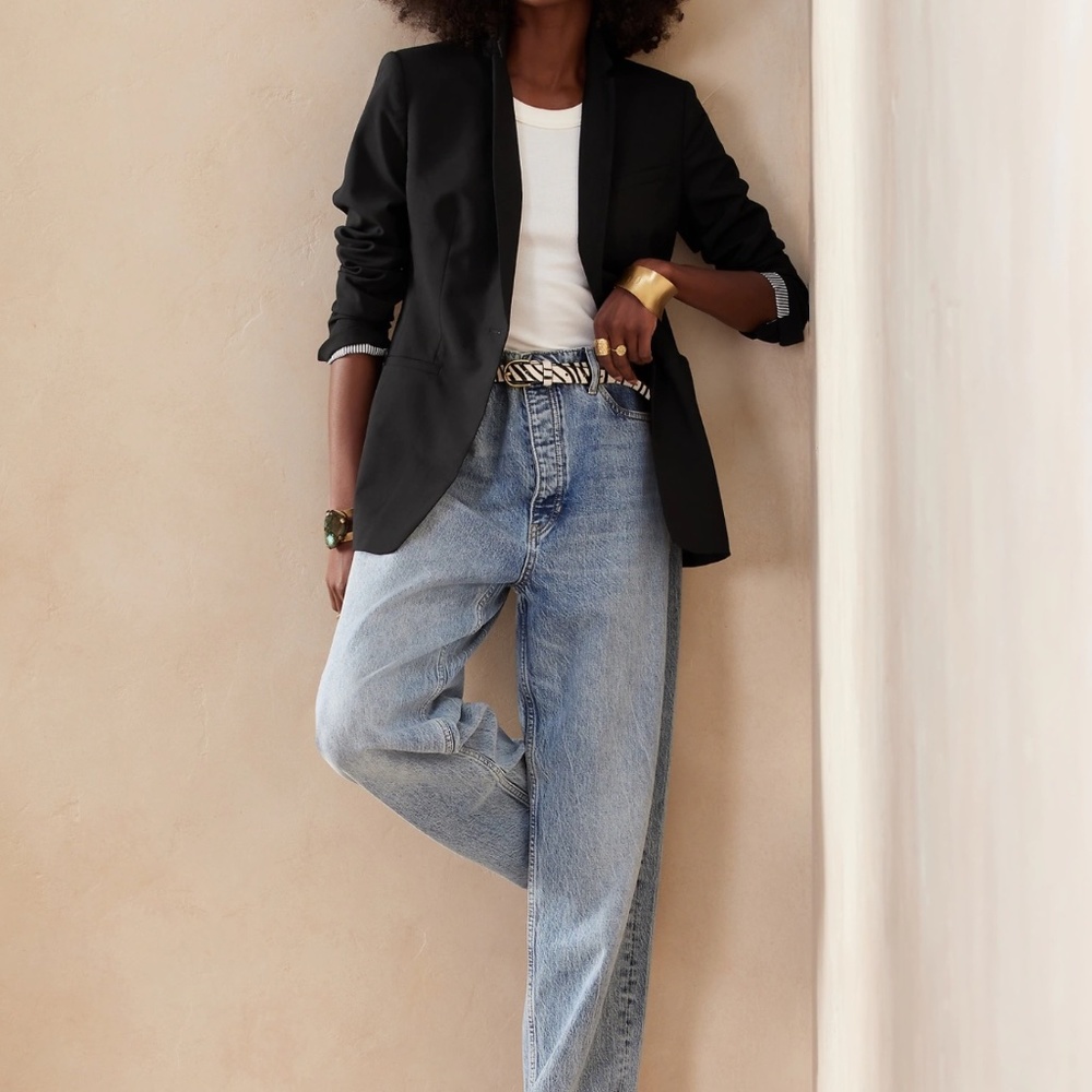 Banana Republic black blazer, size 6